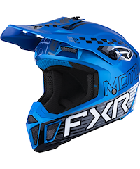 FXR FXR Clutch Crosshjälm Blå Barn