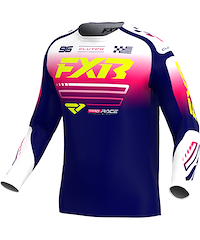 FXR FXR Clutch Crosströja Blå Rosa