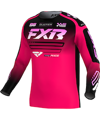 FXR FXR Clutch Crosströja Rosa Svart Kids (3-5 år)