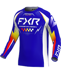 FXR FXR Clutch Crosströja Royal Gul Röd Barn