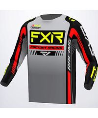 FXR FXR Clutch Pro Crosströja Grå Svart Neongul