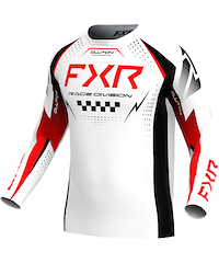 FXR FXR Clutch Pro Crosströja Vit Röd Svart