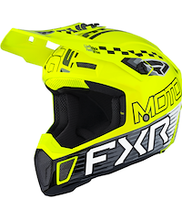 FXR FXR Clutch Race Div Crosshjälm Neongul