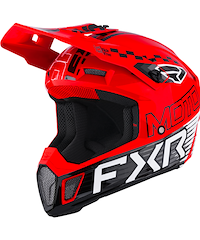 FXR FXR Clutch Race Div Crosshjälm Röd