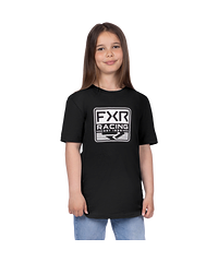 FXR FXR Emblem Premium T-shirt Svart Barn