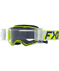 FXR FXR Factory Ride Roll-Off Crossglasögon Neongul Grå