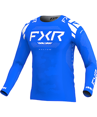 FXR FXR Helium Crosströja Blå Vit
