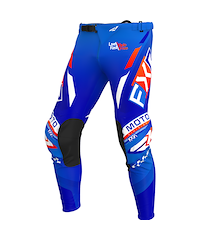 FXR FXR Podium Gladiator Crossbyxor Blå Vit Röd Barn