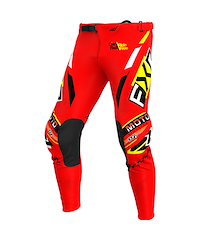 FXR FXR Podium Gladiator Crossbyxor Röd Svart Gul