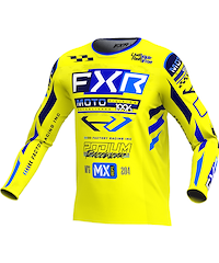 FXR FXR Podium Gladiator Crosströja Gul Navy Blå