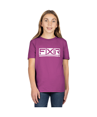 FXR FXR Podium Premium T-shirt Lila Barn