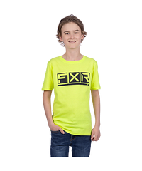 FXR FXR Podium Premium T-shirt Neongul Barn