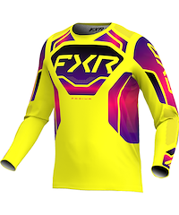 FXR FXR Podium Relay Crosströja Gul Rosa Svart