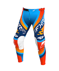 FXR Podium Swerve Crossbyxor Blå Orange