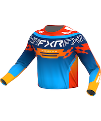 FXR Podium Swerve Crosströja Blå Orange