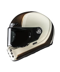 HJC HJC V10 Hodu MC9 Hjälm Vit Brun