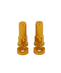 Holeshot Holeshot Däcklås mutter + bricka Guld