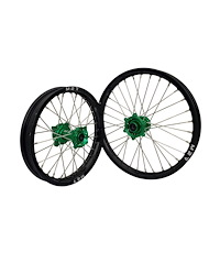 M2R M2R Komplett Hjulset 19/16 Svart Grön