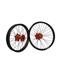 M2R M2R Komplett Hjulset 19/21 Svart Orange