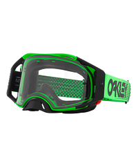 Oakley Airbrake MX Moto Crossglasögon Grön Klar Lins