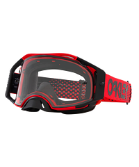 Oakley Airbrake MX Moto Crossglasögon Röd Klar Lins