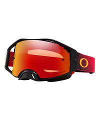 Oakley Airbrake MX Red Flow Crossglasögon Prizm Torch Lins