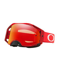 Oakley Airbrake MX Moto Crossglasögon Röd Prizm Torch Iridium Lins