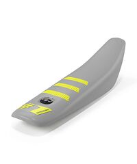 OneGripper OneGripper LIGHT RIB MINI Sadelöverdrag Ljusgrå Gul