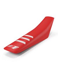 OneGripper OneGripper LIGHT RIB Sadelöverdrag Röd Vit