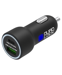 Quad Lock Quad Lock 48W Dubbel billaddare USB-C PD+USB-A QC3.0