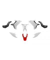 Rtech Rtech Plastkit Revolution Vit Röd Grå