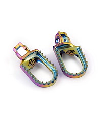 S3 Fotpinnar Titan 8mm bak / 5mm ner