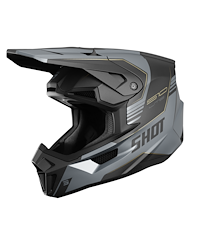 Shot Shot Lite S10 Crosshjälm Svart Grå