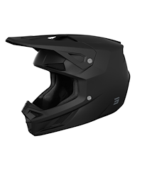 Shot Shot Speed Solid Crosshjälm Svart Matt