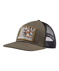Triumph 110 Flat Peak Trucker Keps Iron
