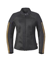 Triumph Braddan Retro Mesh Jacka Svart Guld Dam