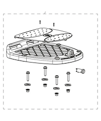 Triumph Triumph Toppbox Monteringskit