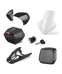 Yamaha Yamaha NMAX Urban Pack 34L Svart