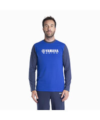 Yamaha Yamaha Paddock Blue Långärmad T-shirt