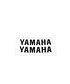 Yamaha Yamaha Reflekterande fälgdekal 1 hjul Svart