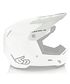 6D ATR-3Y Solid Hjälmskärm Vit Gloss Barn
