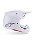 Alpinestars Alpinestars S-M7 Solid Crosshjälm Vit
