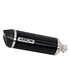 Arrow Arrow Homologated Aluminum Dark Race-Tech Silencer With Carbon End Cap For Arrow Collectors