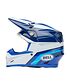 Bell Bell Moto-9S Flex Crosshjälm Merchant Gloss Blue