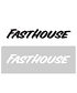 Fasthouse Fasthouse Vinyl Die-Cut Sticker 76cm SVART