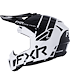 FXR Clutch Crosshjälm Vit Svart Barn