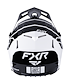 FXR Clutch Crosshjälm Vit Svart Barn