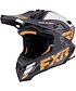 FXR FXR Helium Carbon Crosshjälm Guld Vit