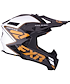 FXR FXR Helium Carbon Crosshjälm Guld Vit