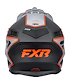 FXR FXR Helium Carbon Crosshjälm Orange Silver